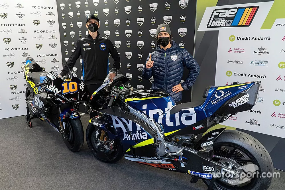 Luca Marini and Enea Bastianini, Esponsorama Racing