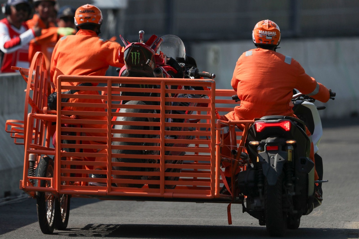 Mir también alerta de la grava de Mandalika y cree que provocó la lesión de Márquez 