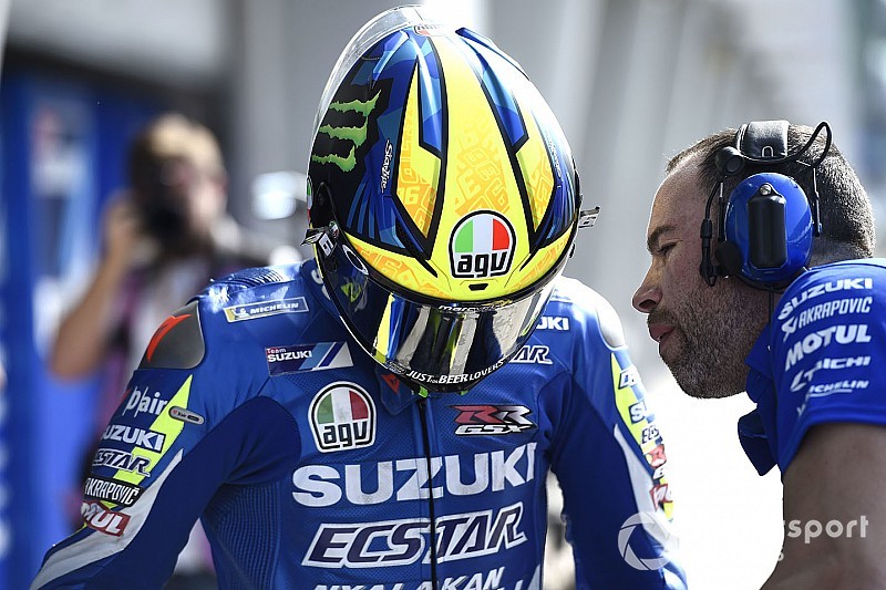 Los cascos de los pilotos en la pretemporada de MotoGP