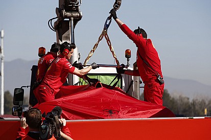 Ferrari changes testing plan after Vettel crash