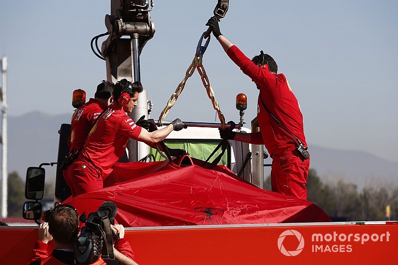 Ferrari cambia su programa de pruebas tras el choque de Vettel
