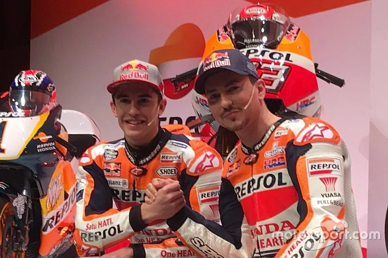 Marc M&aacute;rquez, Jorge Lorenzo, Honda HRC