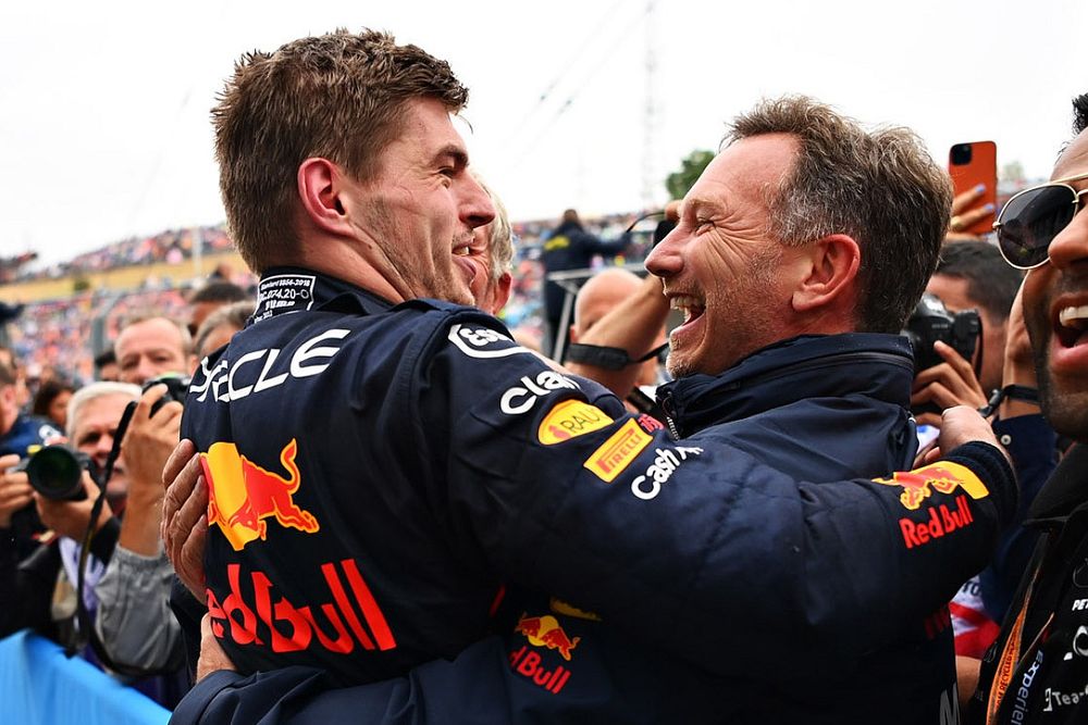 Max Verstappen, Red Bull Racing, Christian Horner, Red Bull Racing Team Principal