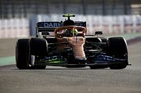 MCL35 Norrisa z nowym nosem