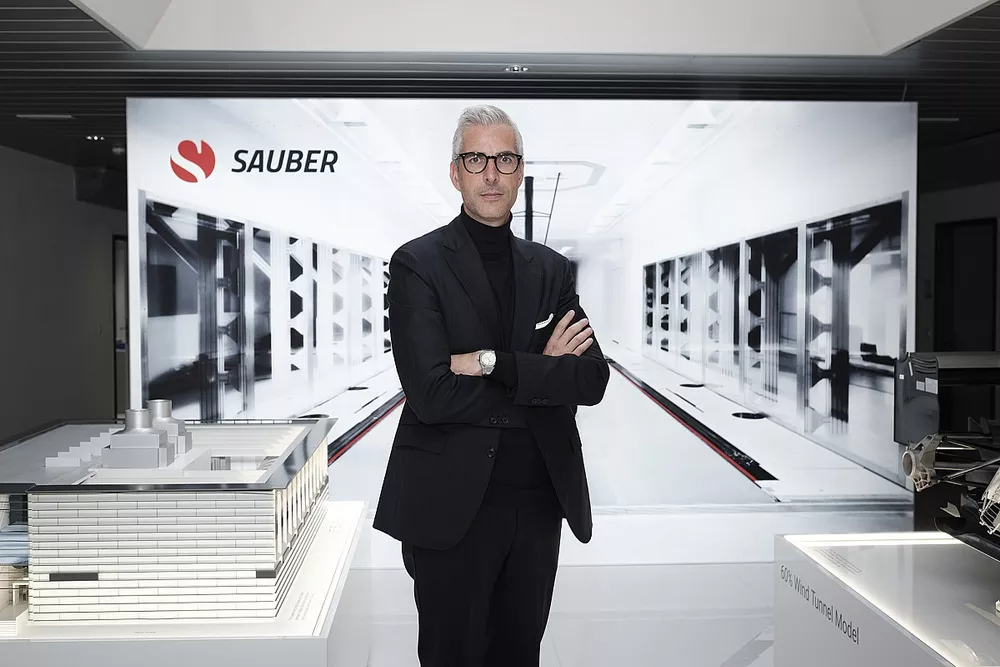 Alessandro Alunni Bravi, Managing Director of Sauber Group