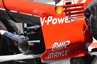 Ferrari испытала в первой тренировке уникальную систему выхлопа