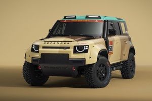 Defender desvela su coche para el Dakar 2026, que pilotará Peterhansel