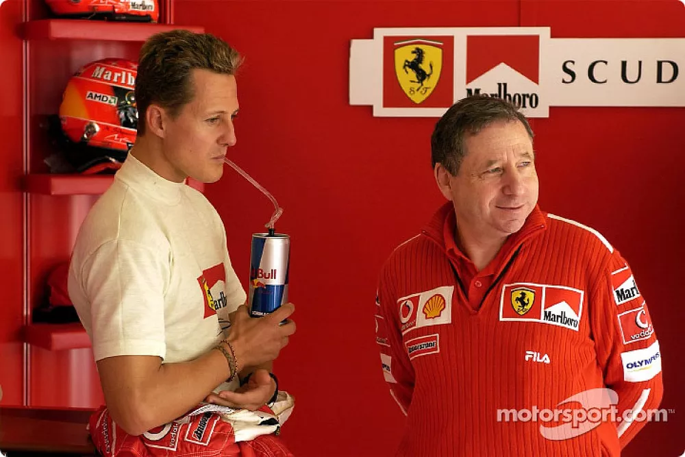 Michael Schumacher y Jean Todt