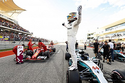 Hamilton ijzersterk naar pole in Austin, titelrivaal Vettel pakt tweede startplek