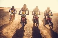 Honda busca un nuevo triunfo en el Dakar con una alineación experimentada en motos