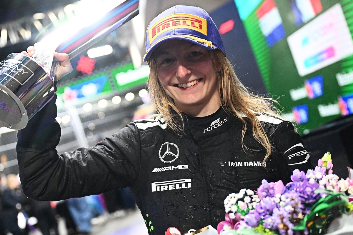 Doriane Pin's Ascent: F1 Academy Champion to Mercedes Star