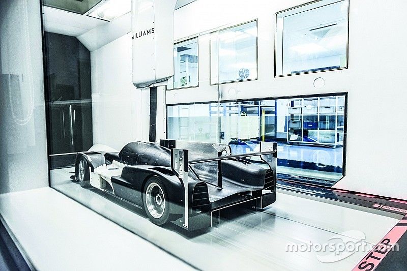 Ginetta P1 en el túnel de viento