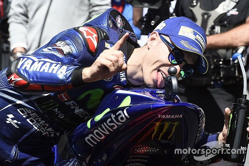 Winner Maverick Viñales, Yamaha Factory Racing