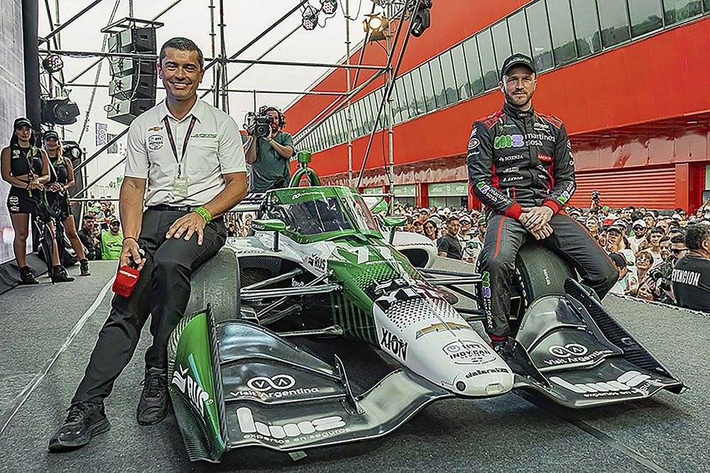 Presentación Ricardo Juncos, Agustín Canapino, Juncos Racing