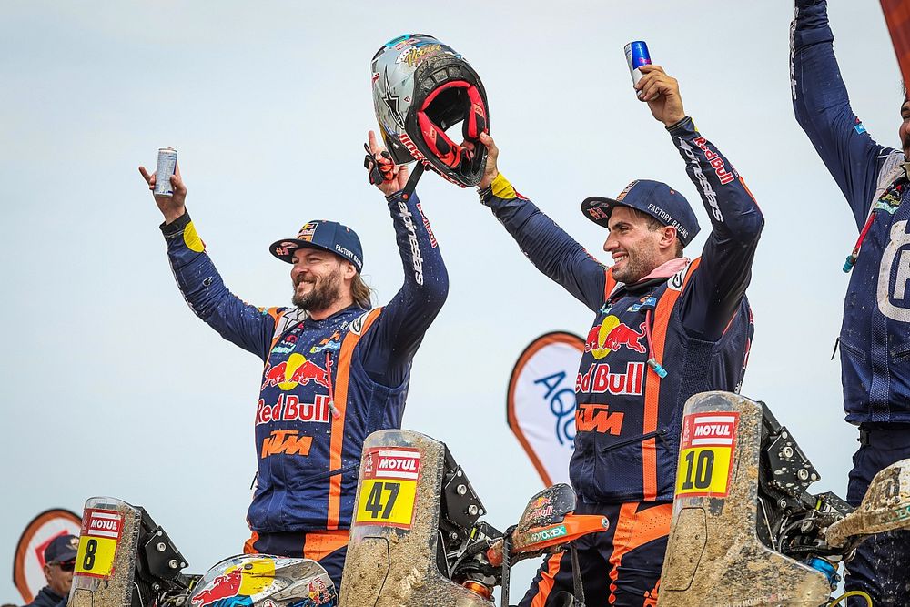 #8 Red Bull KTM Factory Racing: Toby Price, #47 Red Bull KTM Factory Racing: Kevin Benavides