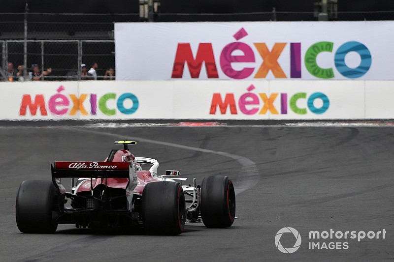 Diaporama: l'Alfa Romeo Sauber dans le Grand Prix du Mexique