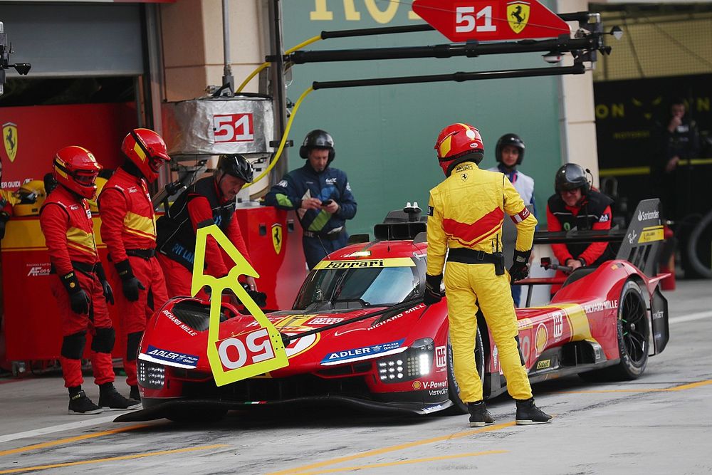 #50 Ferrari AF Corse Ferrari 499P: Antonio Fuoco, Miguel Molina, Nicklas Nielsen