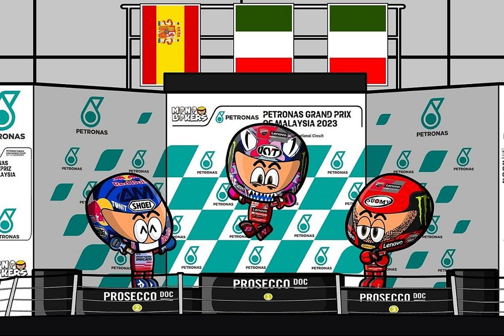 Podio, GP de Malasia