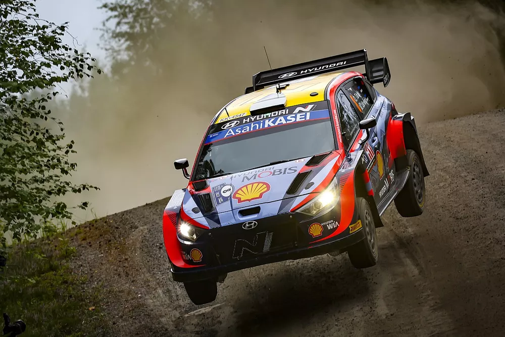 Ott Tanak, Martin Jarveoja, Hyundai World Rally Team Hyundai i20 N Rally1