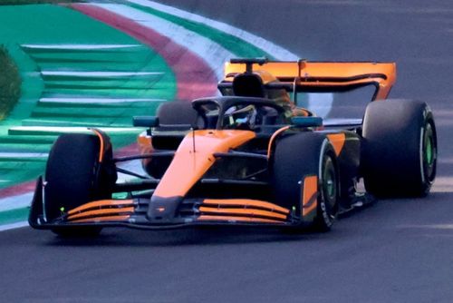 Pato O'Ward se preparó para la FP1 del GP de México en un test con McLaren en Imola