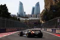 Norris lidera una FP1 interrumpida en Bakú y Colapinto es 19°