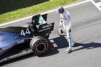 Mesmo com problema na bateria, Hamilton reconhece pole de Bottas