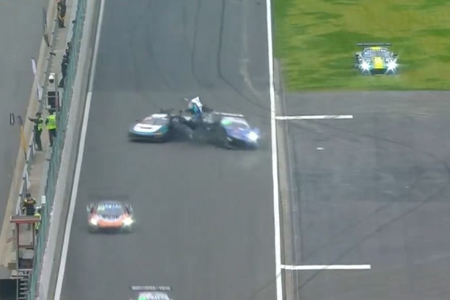 Accidente 24 Horas de Spa