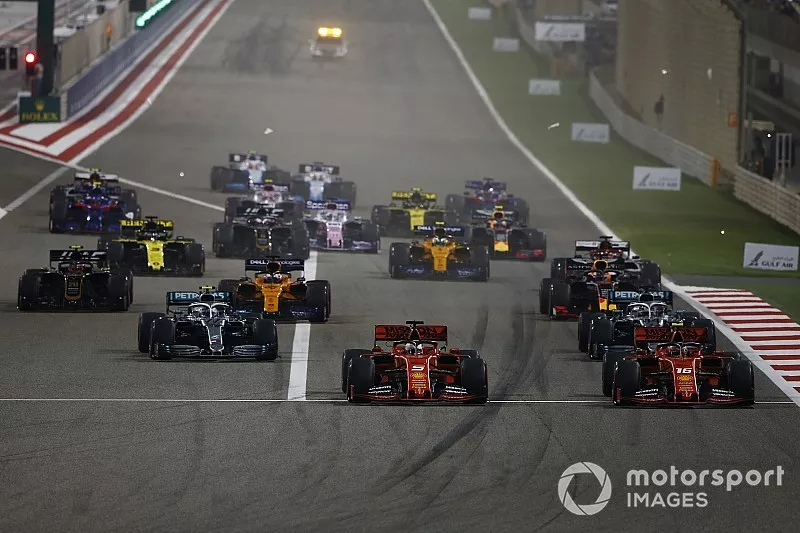 سيباستيان فيتيل، فيراري وشارل لوكلير، فيراري ولويس هاميلتون، مرسيدس وفالتيري بوتاس، مرسيدس وماكس فيرشتابن، ريد بُل ريسينغ وكيفن ماغنوسن، هاس