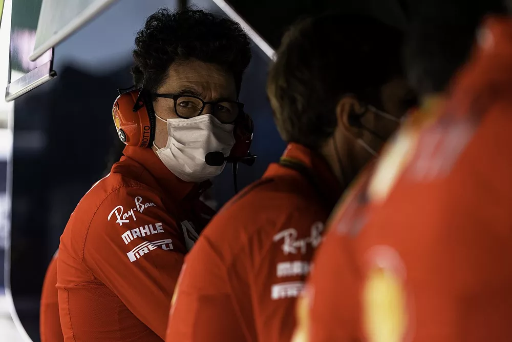 Mattia Binotto, director de Ferrari