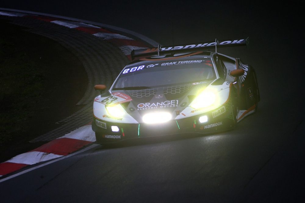 #63 Hankook FFF Racing Team Lamborghini Hurac&aacute;n GT3 Evo: Marco Mapelli, Franck Perera, Mirko Bortolotti, Giacomo Alto&egrave;