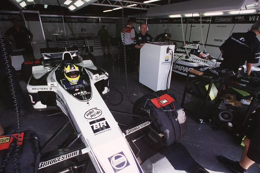 Junqueria, piloto probador de Williams en 2000