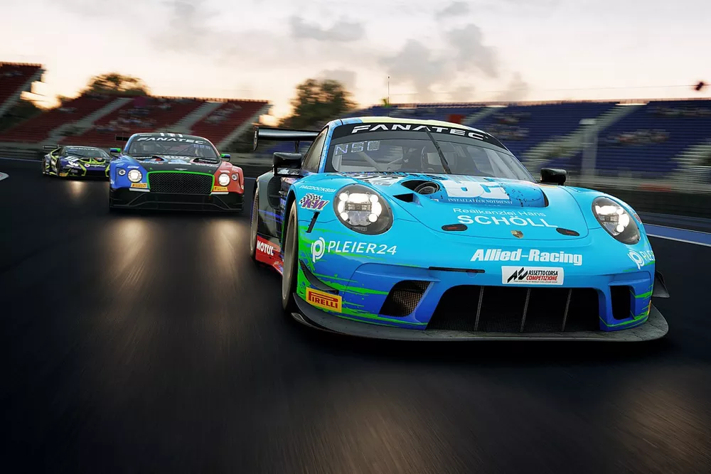 Assetto Corsa Competizione PS5 and Xbox Series XS, Porsche and Bentley