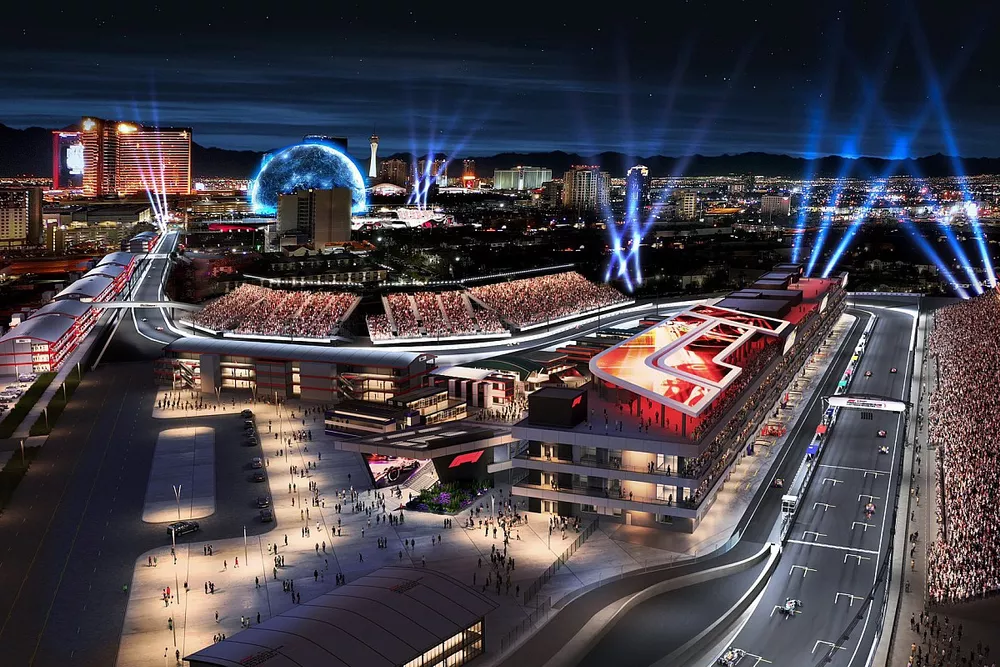 Las Vegas GP rendering