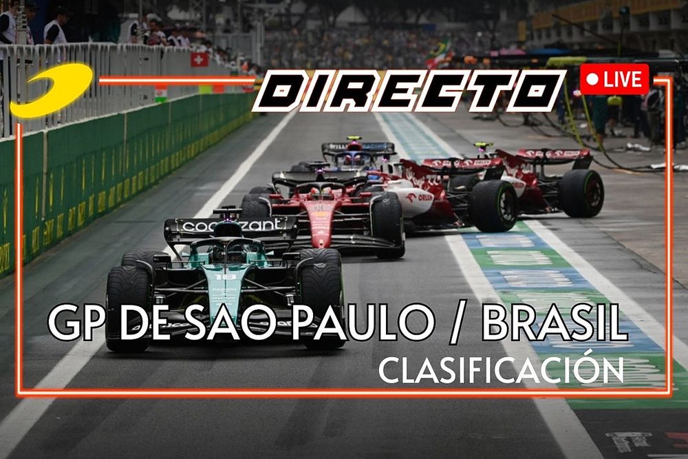 Directo clasificación GP Brasil 2023 de F1