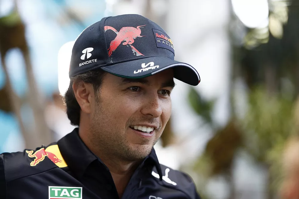 Sergio P&eacute;rez, entrevista con Red Bull Racing