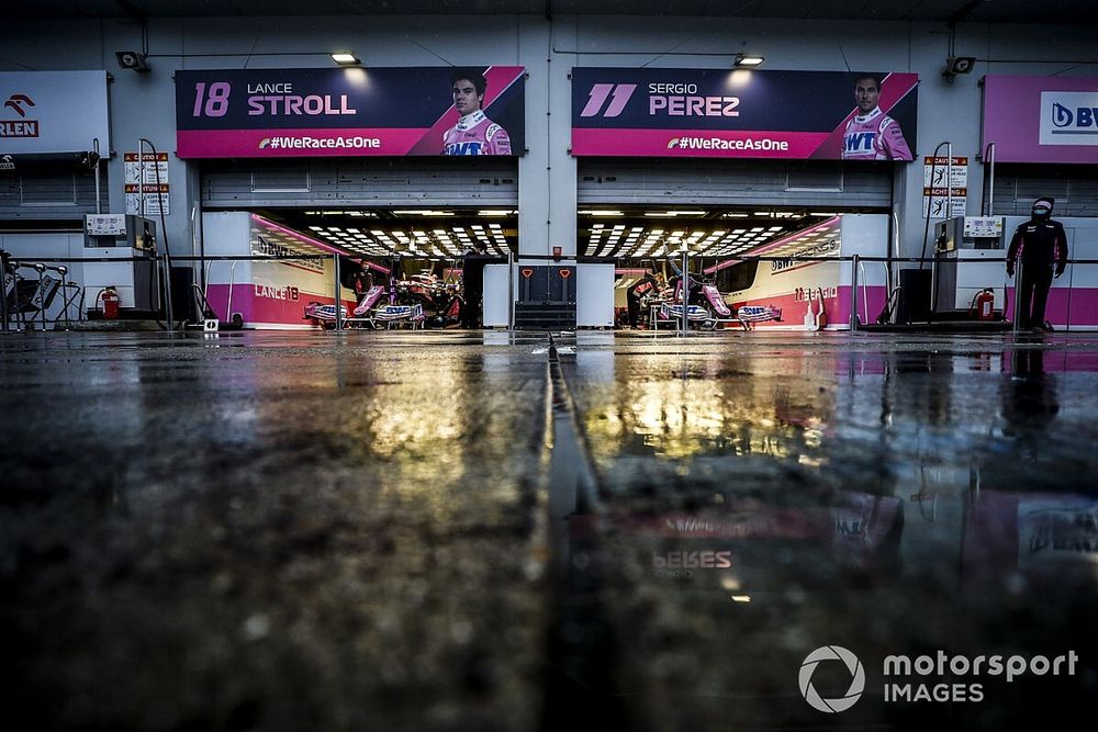 Racing Point garage