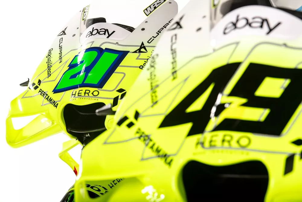 La livr&eacute;e 2025 de l'&eacute;quipe VR46