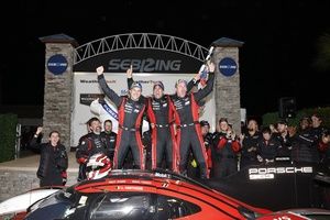 IMSA | Porsche, una zampata a...freddo che vale 36 Ore di trionfo