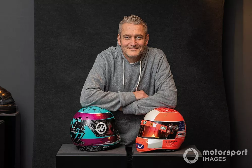 Le casque de Mick Schumacher 