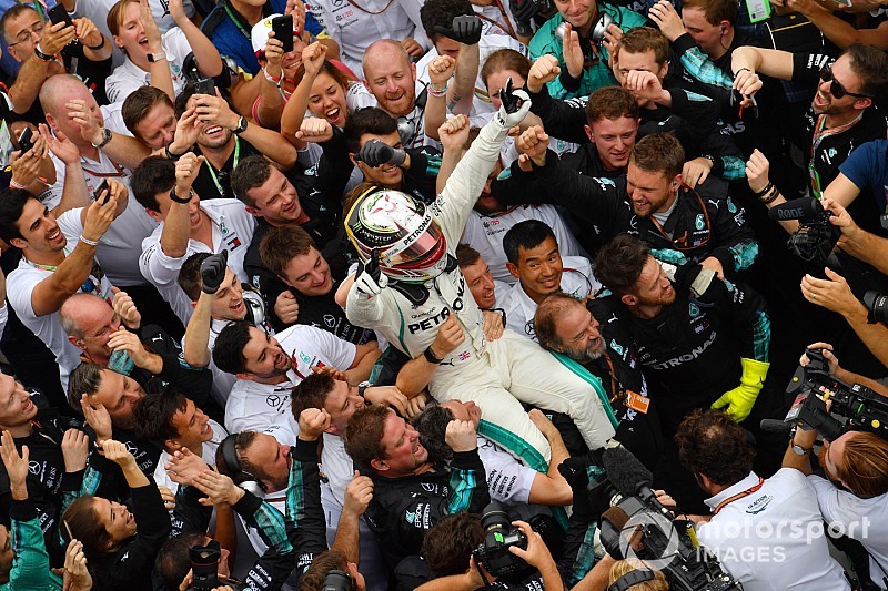 Estadísticas: Hamilton le da la quinta estrella a Mercedes