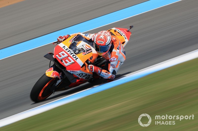 Fotogallery: Marc Marquez fa festa nelle Qualifiche thailandesi