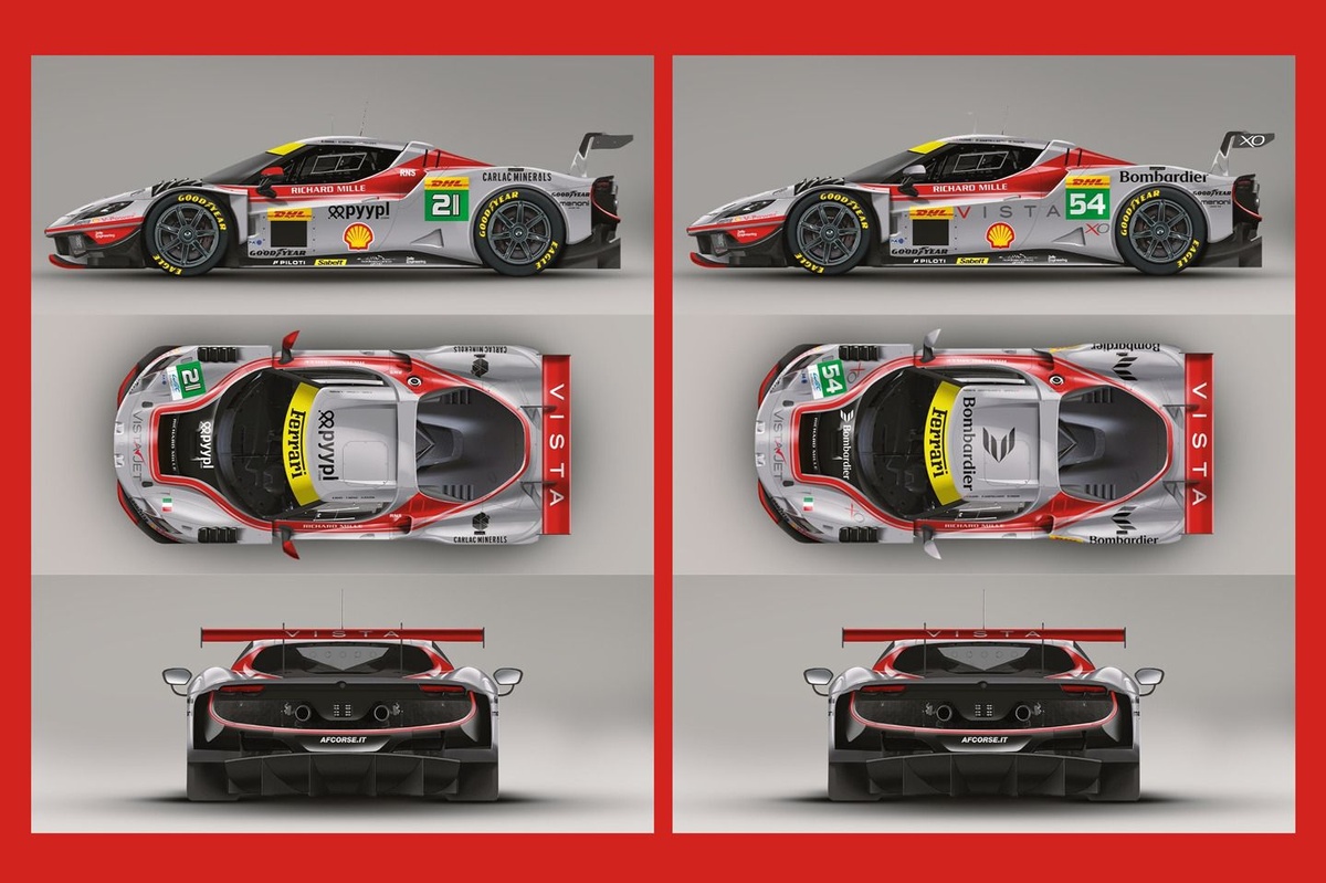 WEC | L'argento vivo brilla ancora sulle Ferrari 296 LMGT3 di AF Corse