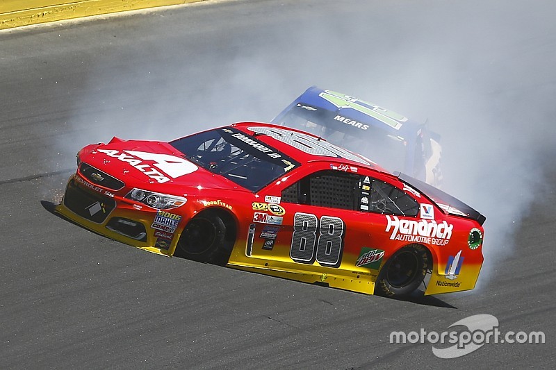 Another promising run for Dale Jr. sub Alex Bowman cut short