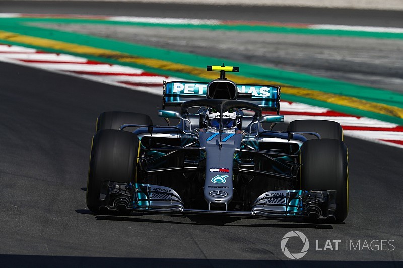 FP1 GP Spanyol: Mercedes dominan, Bottas tercepat di kondisi menantang