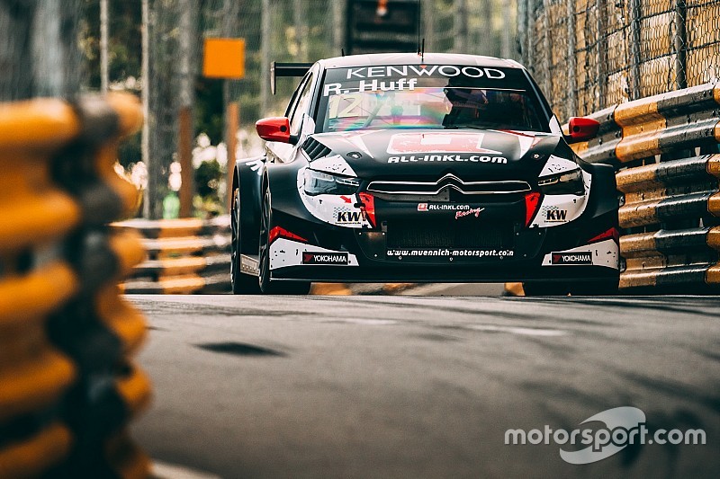 Macau WTCC: Huff beats Michelisz to take pole