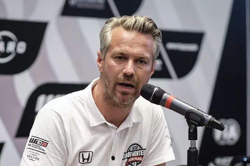 Conferenza stampa, Tiago Monteiro, Boutsen Ginion Racing Honda Civic Type R TCR
