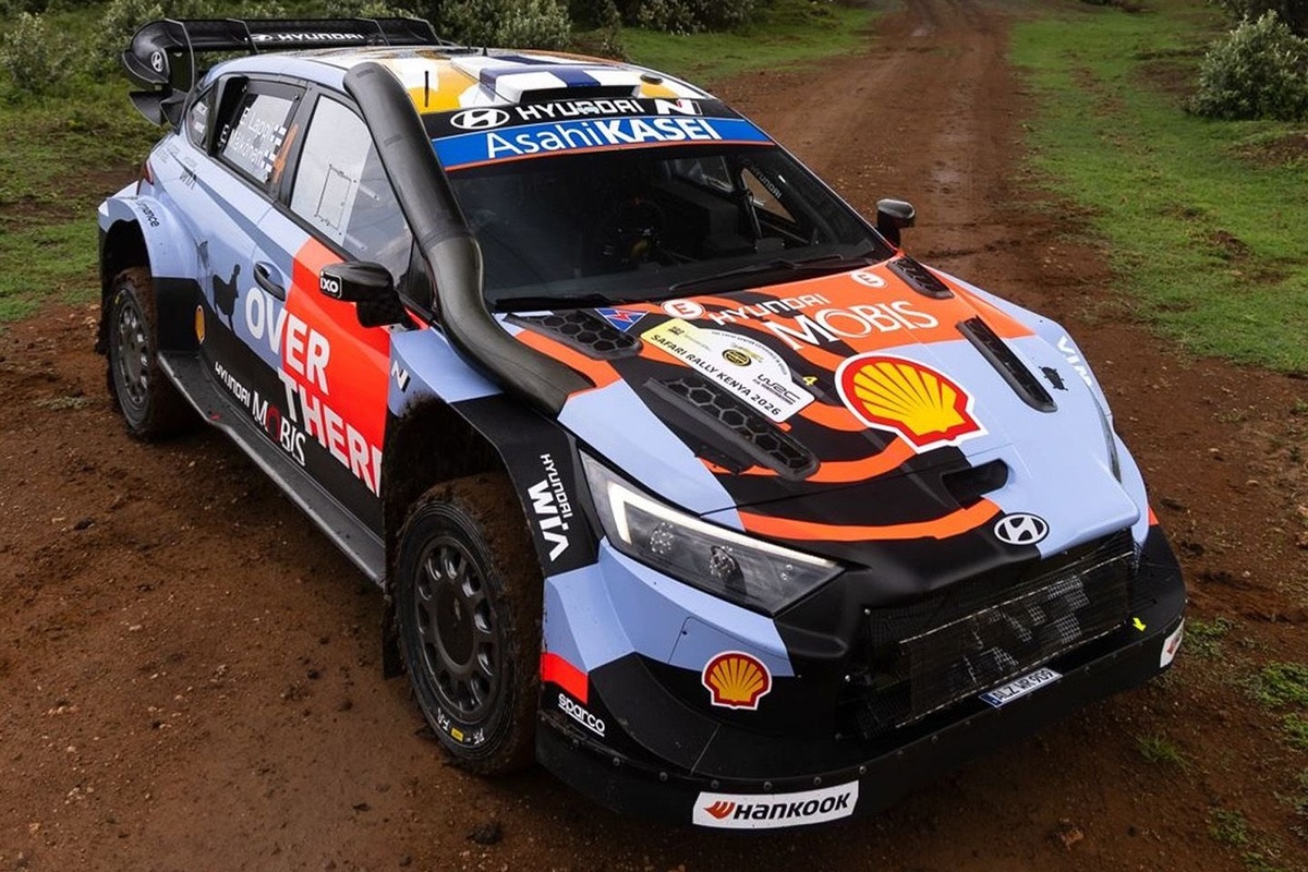 WRC | Hyundai svela una livrea speciale che userà al Safari Rally