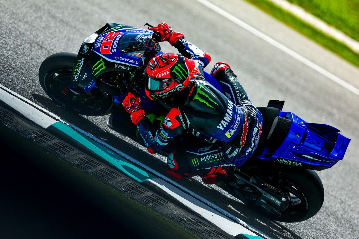 Quartararo espère retrouver les conditions du sprint à Sepang : le potentiel sur le sec est "vraiment limité"
