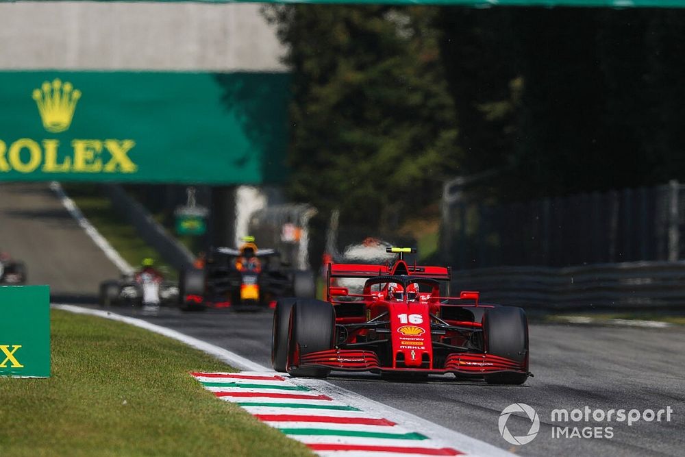 Charles Leclerc, Ferrari SF1000, Alex Albon, Red Bull Racing RB16