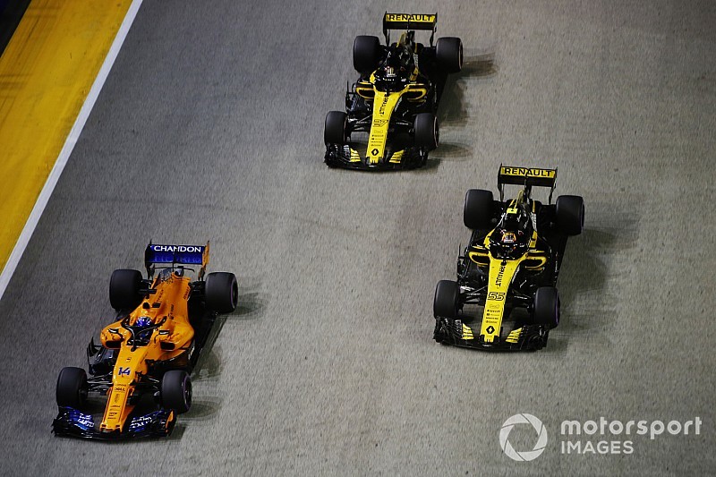 Sainz se diz satisfeito com oitavo lugar no GP de Singapura